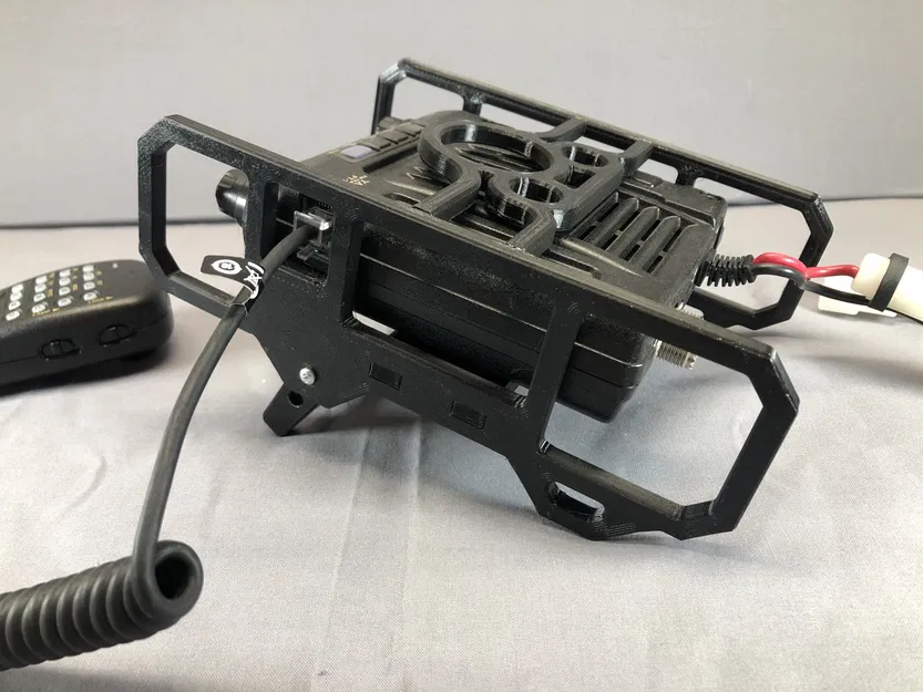 Giáp bảo vệ và giá đỡ cho radio Yaseu FT-1500M - Image 2