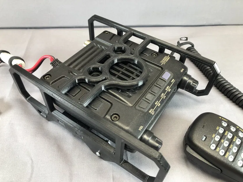 Giáp bảo vệ và giá đỡ cho radio Yaseu FT-1500M - Image 5