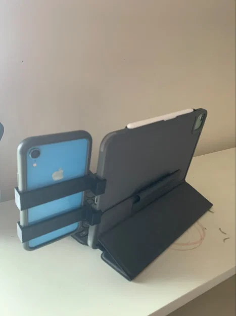 Giá đỡ iPhone XR cho iPad Air 4 với bàn phím Zag - Image 5