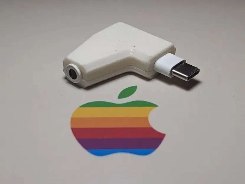 Giá đỡ chống đứt cho dongle Apple 3.5mm sang USB-C - Image 1