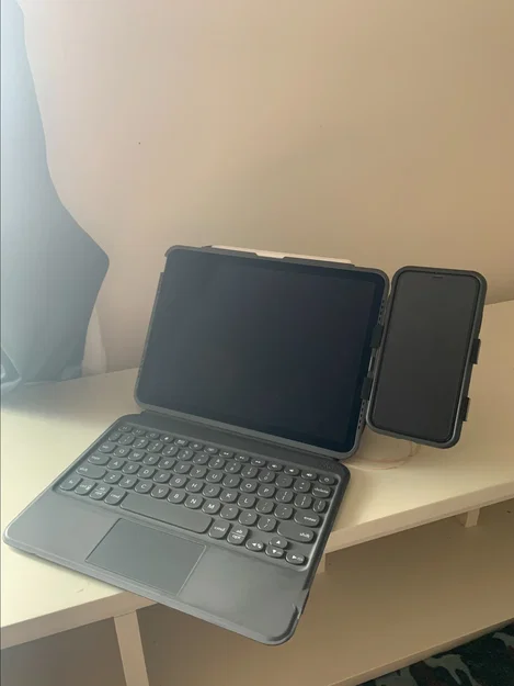 Giá đỡ iPhone XR cho iPad Air 4 với bàn phím Zag - Image 6
