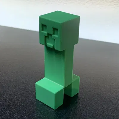 Mô hình Creeper trong Minecraft phiên bản 1.0