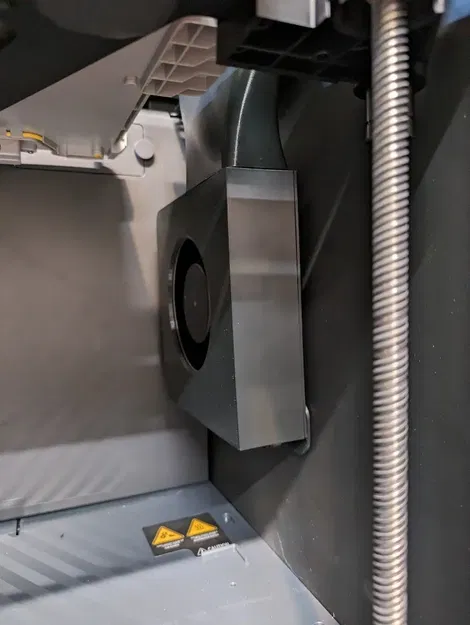 Giá đỡ quạt phụ đôi cho Bambu Lab P1S - Image 1