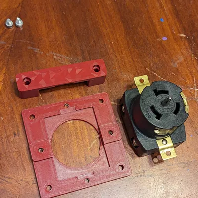 Bảng gắn vào MEP-803/2 cho ổ cắm Marinco CS6369 50 Amp