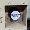 Bảng gắn vào MEP-803/2 cho ổ cắm Marinco CS6369 50 Amp - Thumbnail 5