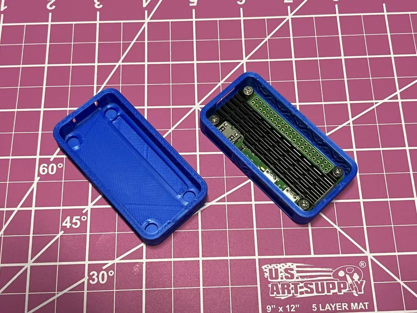 Vỏ Raspberry Pi Zero 2 W với không gian cho tản nhiệt - Image 1