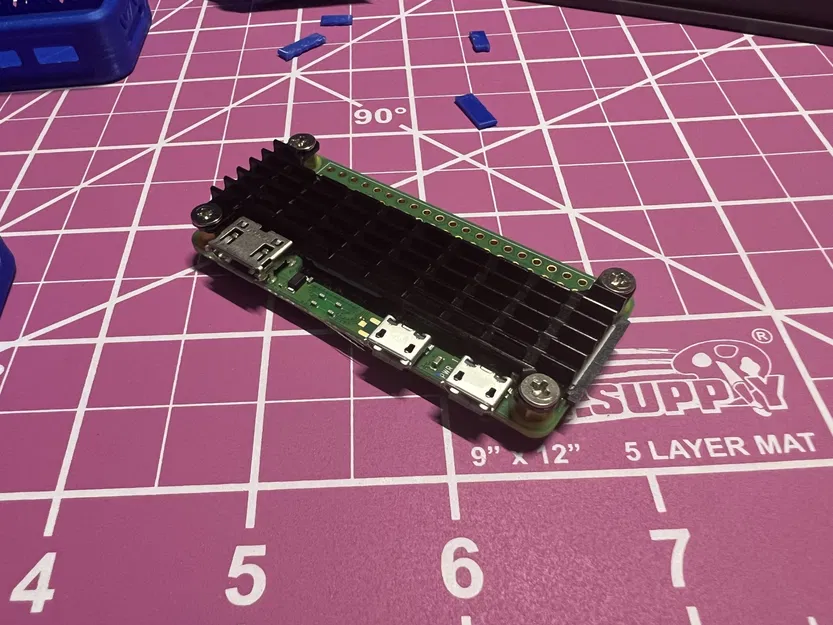 Vỏ Raspberry Pi Zero 2 W với không gian cho tản nhiệt - Image 3