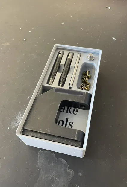 Khay đựng dụng cụ chốt phanh máy bay - Gridfinity! - Image 1