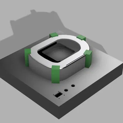 Sân vận động Allianz Parque thu nhỏ tỷ lệ 1:128