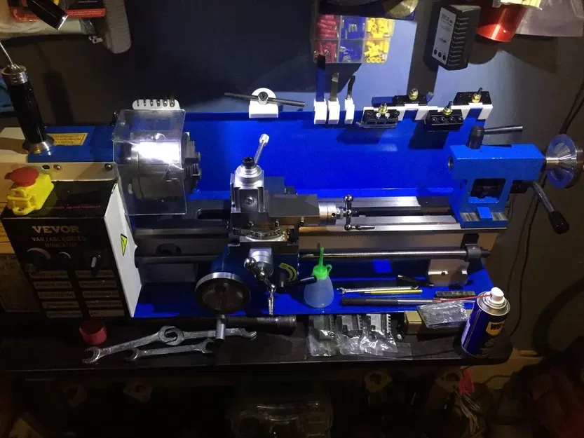 Giá đỡ công cụ cho máy tiện mini 7x14 từ Vevor - Image 3