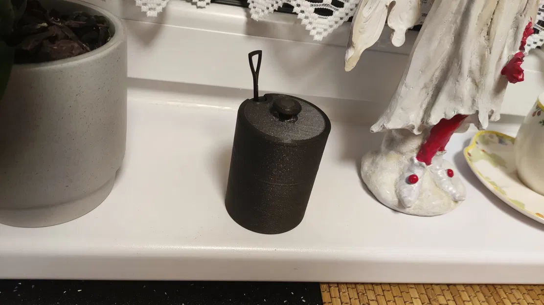 Bình đường kính với lỗ để muỗng trong bếp - Image 1