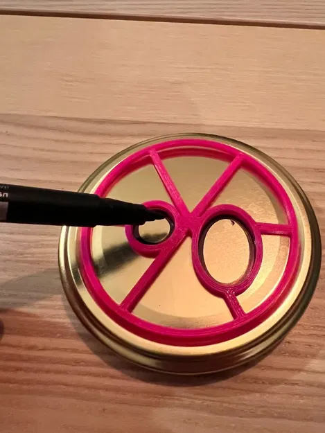 Mẫu vị trí lỗ cho giá đỡ súng phun sơn - Image 1