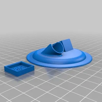 Giá đỡ và nắp vệ sinh cho súng phun sơn