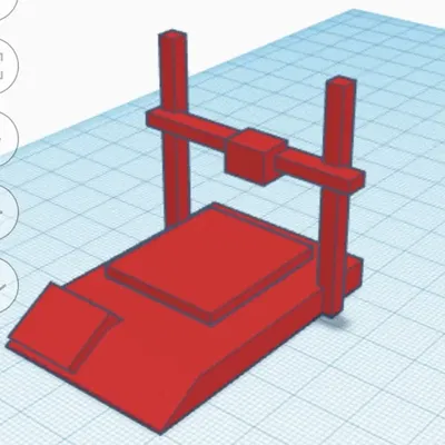 Máy in 3D mini cho mô hình và phương tiện tabletop