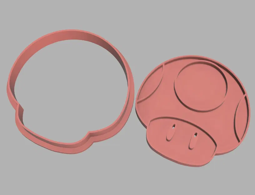 Cutter nấm Mario cho bánh quy - Image 2