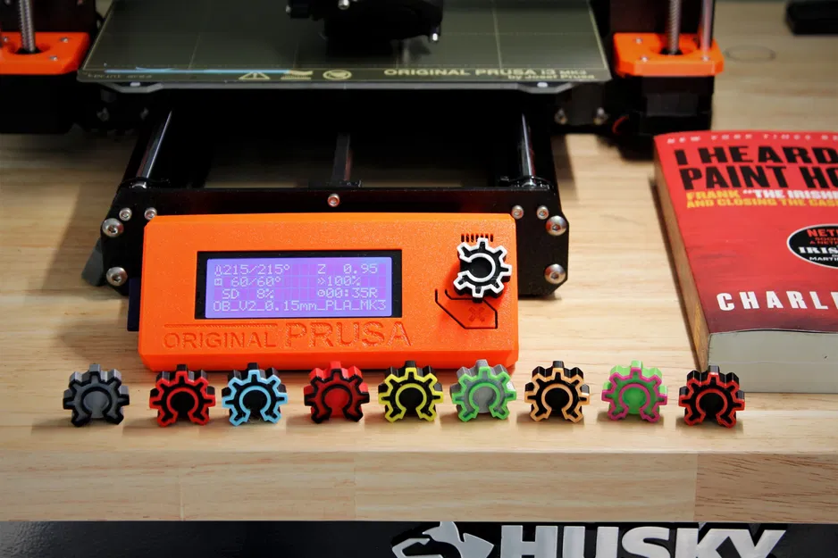 Nút điều chỉnh 2 màu hình biểu tượng Open Hardware - Image 2