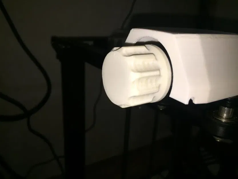 Bộ che dây đai cho Creality Ender 5 với khoảng trống cho bộ căng... - Image 2