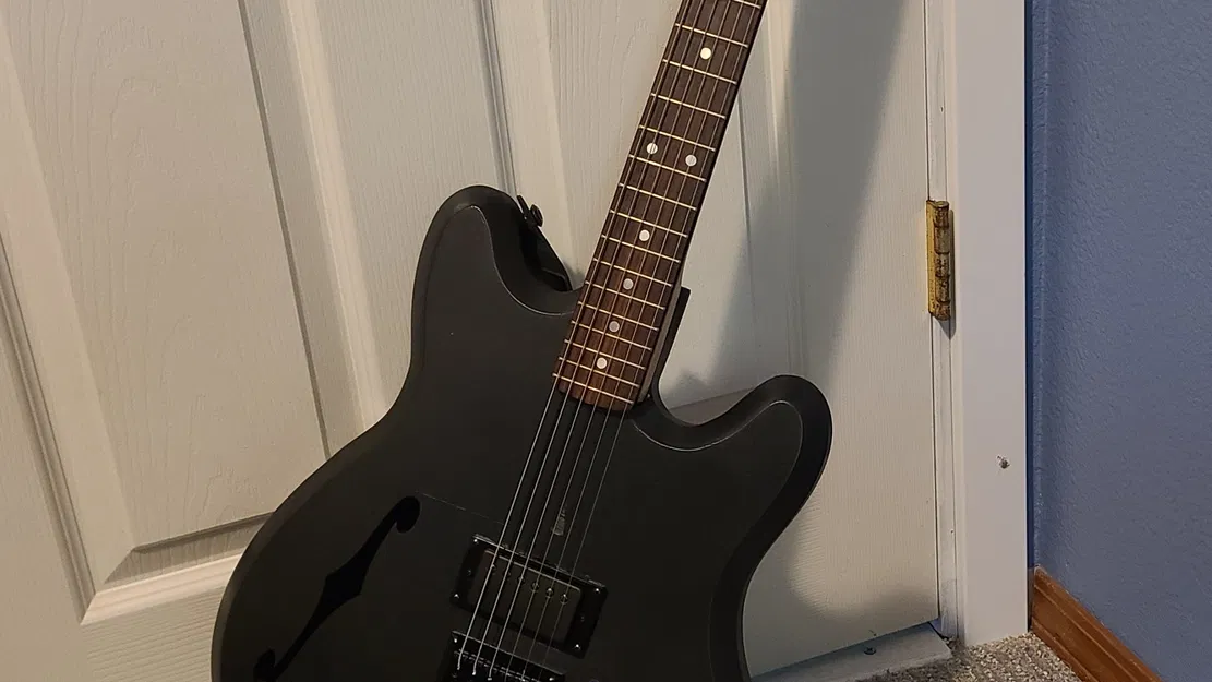 Thân guitar "Dreamcaster" theo phong cách Fender Starcaster - Image 1