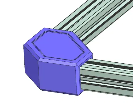 Giá đỡ góc cho khung nhôm 20mm - Image 1