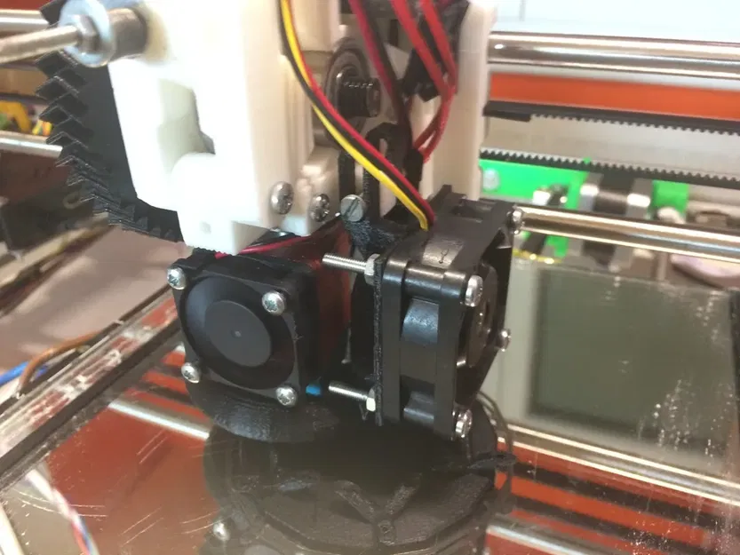 Ống dẫn quạt cho E3D v6 Compact Extruder 40mm - Image 3