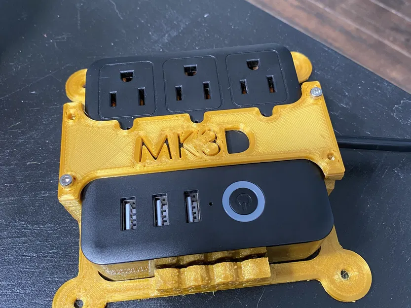 Giá đỡ GHome Smart Power Strip gắn dưới bàn - Image 2