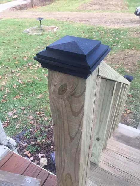 Nắp cột 4x4 cho hiên nhà thêm tay vịn - Image 3