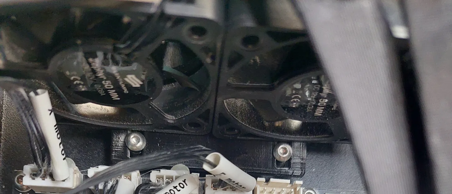 Giá đỡ quạt đôi cho hộp điều khiển CR 10 V1/V2/V3 - Image 1