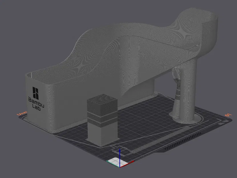 Bambu Lab - Thùng Rác Sợi Filament - X1C P1S và P2S - Image 3