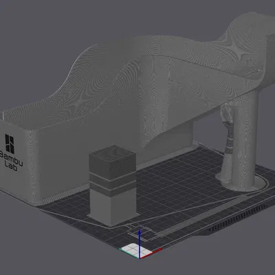 Bambu Lab - Thùng Rác Sợi Filament - X1C P1S và P2S