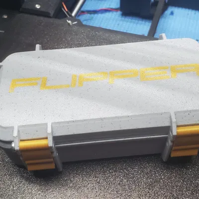 Vỏ bảo vệ Flipper Zero với ốc vít 4mm và khe cắm thẻ SD