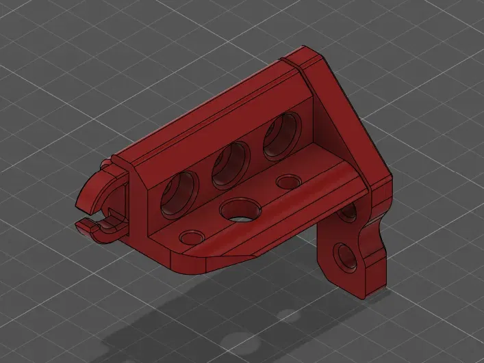 Giá đỡ từ tính BLTouch cho đầu đùn Micro Swiss NG Direct Drive v2 - Image 3