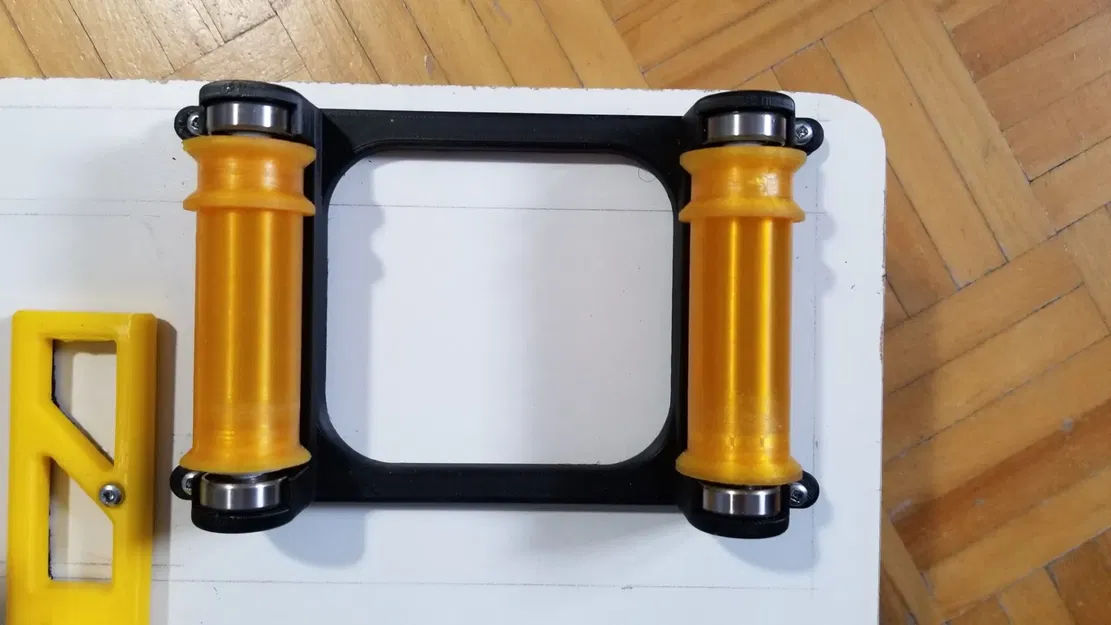 Giá đỡ cuộn filament đôi với vòng bi 4 X 608 - Image 2