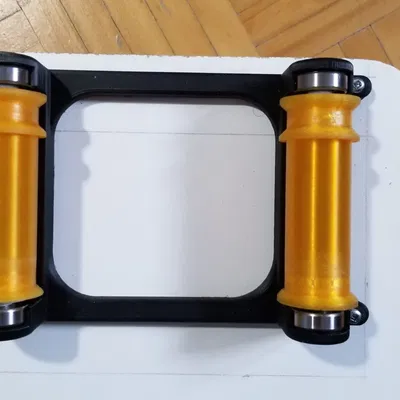 Giá đỡ cuộn filament đôi với vòng bi 4 X 608