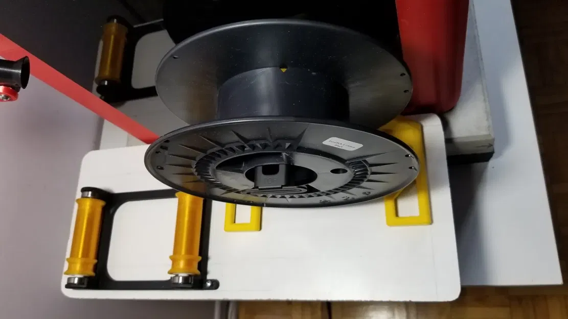 Giá đỡ cuộn filament đôi với vòng bi 4 X 608 - Image 3