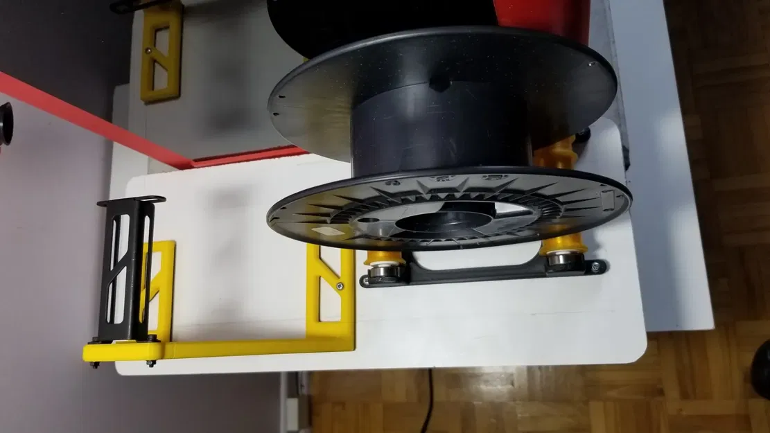 Giá đỡ cuộn filament đôi với vòng bi 4 X 608 - Image 4