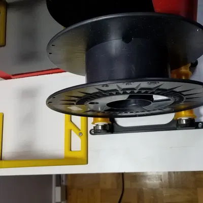 Giá đỡ cuộn filament đôi với vòng bi 4 X 608