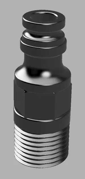 Bộ chuyển đổi ren ống BSP G-1/2" sang Gardena - Image 1