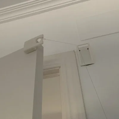 Cửa tự động đóng không cần hỗ trợ bằng pulley