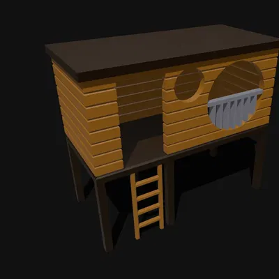 Nhà cây mini cho diorama thú vị