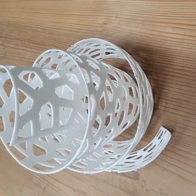 Tháp xoắn Voronoi trang trí đa năng