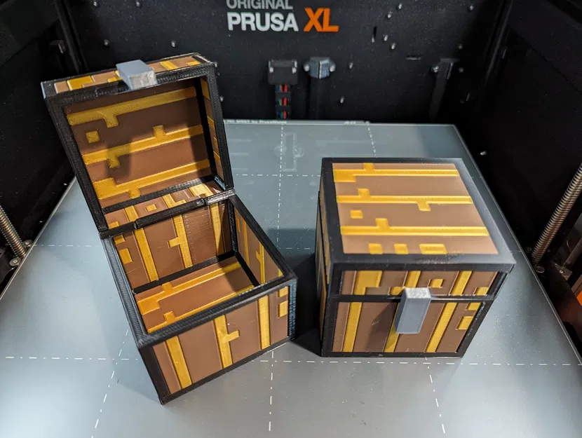 Hòm kho báu đa màu sắc trong Minecraft - Image 1