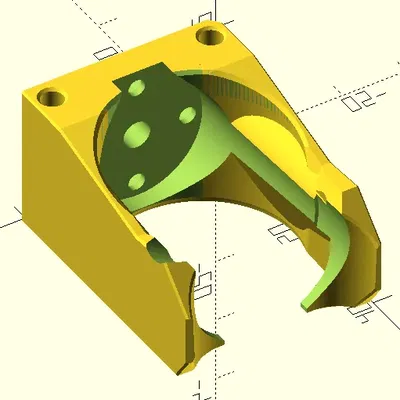 Giá đỡ miniSB cho hotend Rapido HF trên Voron 0.2