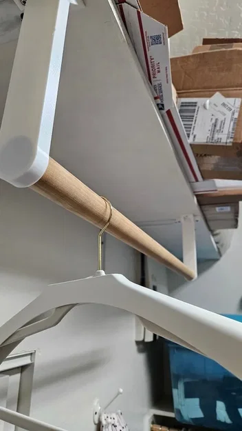 Giá đỡ thanh treo tủ dưới kệ - Image 2