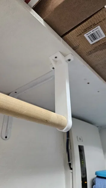 Giá đỡ thanh treo tủ dưới kệ - Image 4