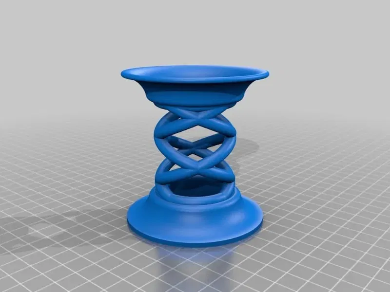 Giá đỡ nến xoắn ốc độc đáo cho không gian sống - Image 1