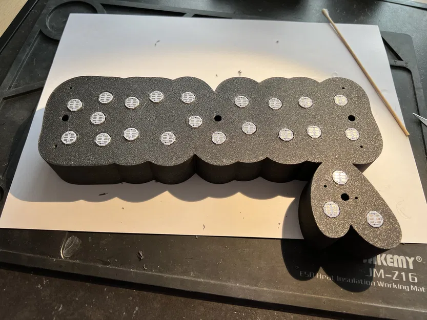 Hộp tên Wled Elynn với trái tim đa màu sắc - Image 5