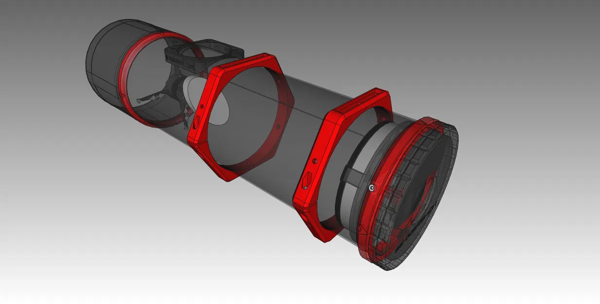 Phụ kiện in cho kính thiên văn Newton 6 inch - Image 2