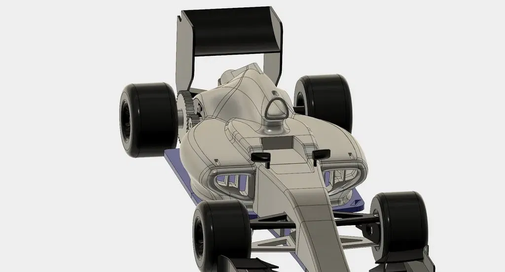 Nắp thông gió thân xe F1 OpenRC cho mô hình điều khiển từ xa - Image 1