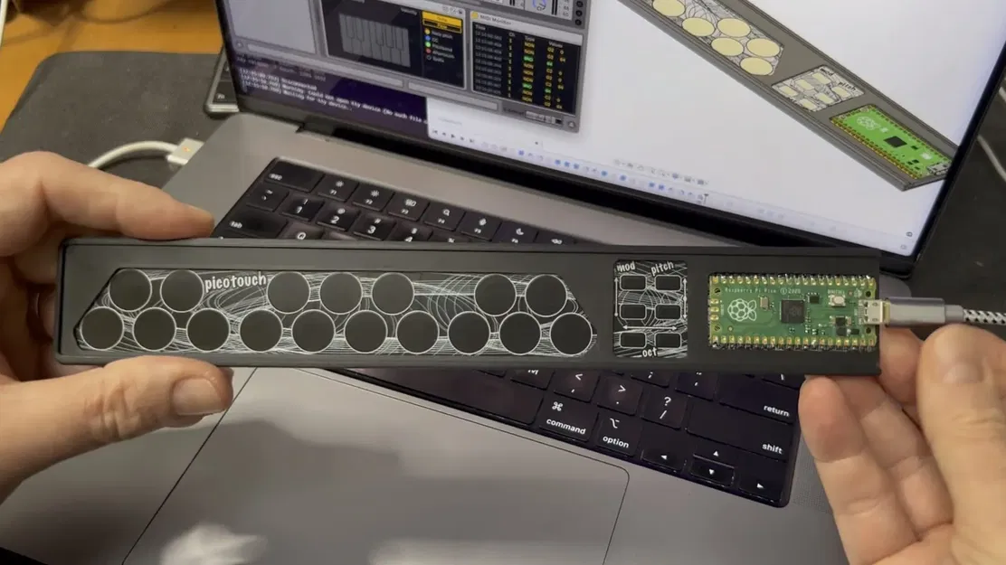 Vỏ bảo vệ cho bộ điều khiển PicoTouch USB MIDI/HID - Image 1