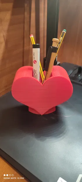 Giá đỡ bút hình trái tim - Image 2